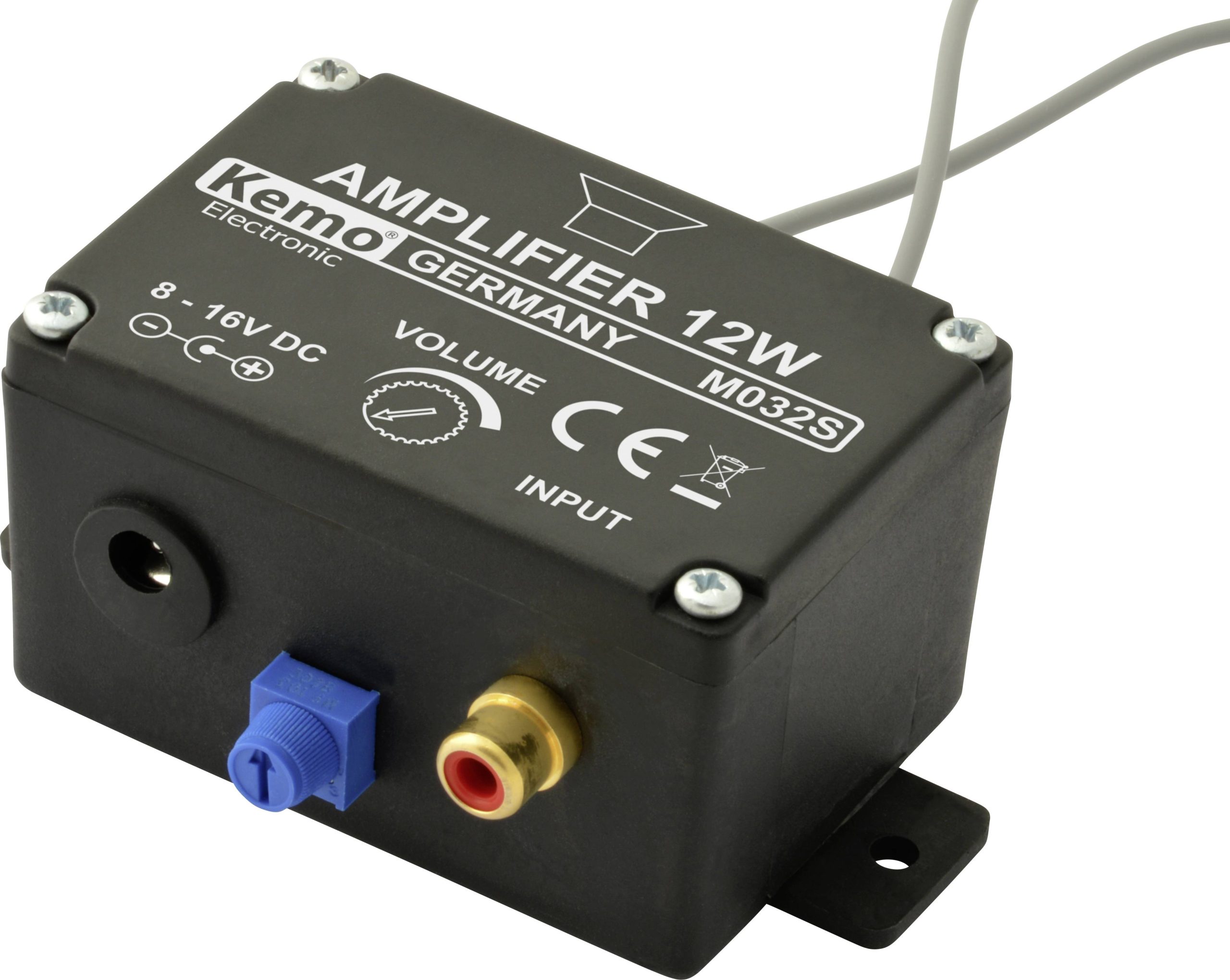 Moduł uniwersalny wzmacniacza Kemo, Plug & Play, 12 W, 6-16 V, zestaw - obrazek 1