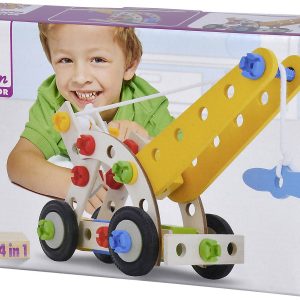 Eichhorn Constructor Zestaw elementów Zestaw konstrukcyjny Liczba części: 65 Ilość modeli: 4 Klasa wiekowa: Od 3 lat Eichhorn Constructor Zestaw elementów Zestaw konstrukcyjny Liczba części: 65 Ilość modeli: 4 Klasa wiekowa: Od 3 lat