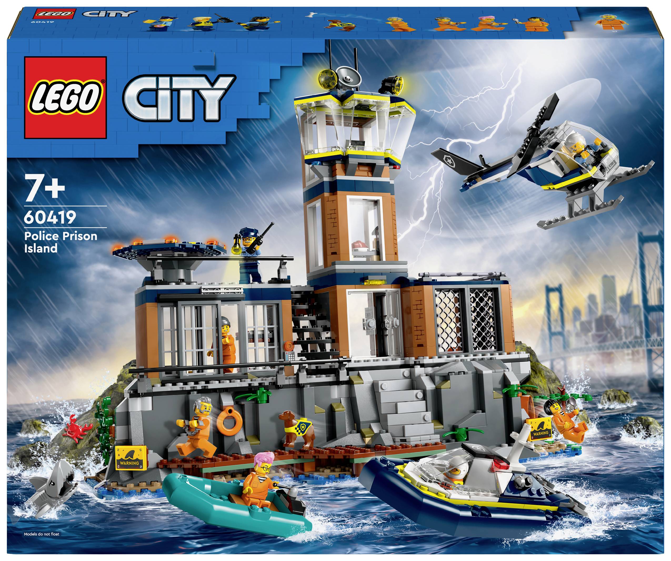 LEGO® CITY 60419 Posterunek policji na Wyspie Więziennej - obrazek 1