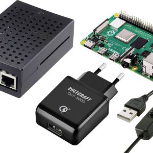 TRU COMPONENTS Pure Set Raspberry Pi® 4 model B 3 GB 4 x 1.5 GHz zaw. zasilacz, zaw. obudowę TRU COMPONENTS Pure Set Raspberry Pi® 4 model B 3 GB 4 x 1.5 GHz zaw. zasilacz, zaw. obudowę