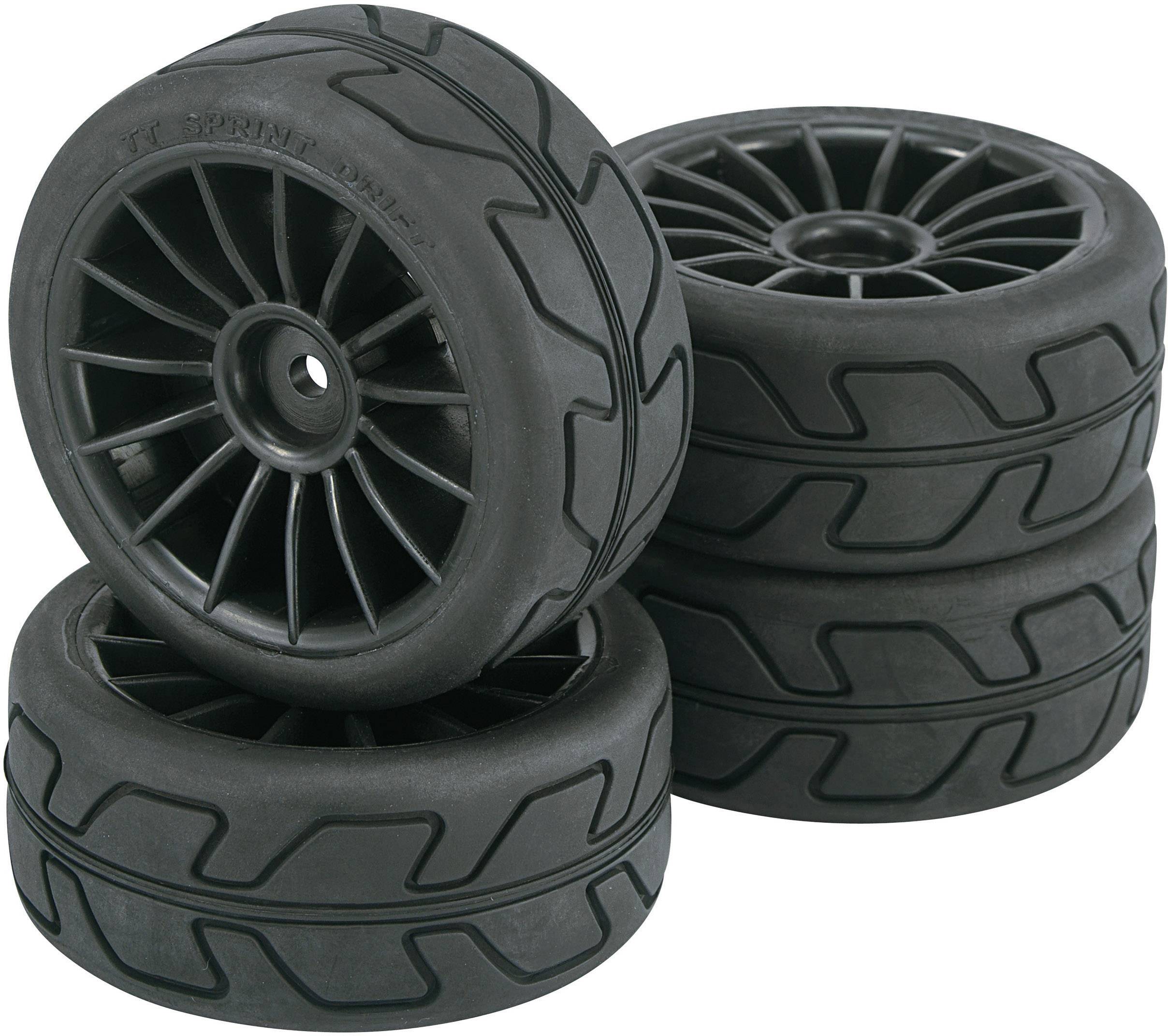 Koło kompletne Reely RE-6571848 1:10 Speed 4 szt. - obrazek 1