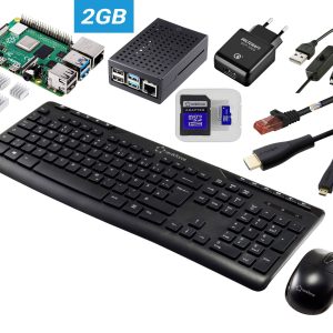 TRU COMPONENTS Pro Set Raspberry Pi® 4 model B 3 GB 4 x 1.5 GHz zaw. zasilacz, zaw. obudowę, zaw. radiator, zaw. kabel H TRU COMPONENTS Pro Set Raspberry Pi® 4 model B 3 GB 4 x 1.5 GHz zaw. zasilacz, zaw. obudowę, zaw. radiator, zaw. kabel H