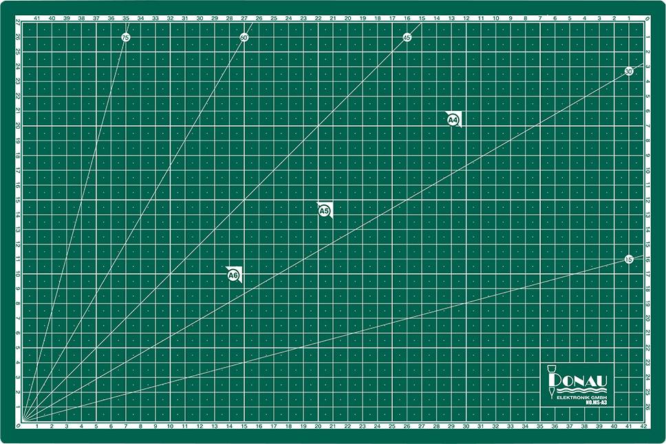 Mata do cięcia samo naprawiająca się Donau Elektronik MS-A3 (D x S) 450 mm x 300 mm 1 szt. - obrazek 1