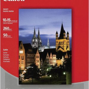 Canon Photo Paper Plus Semi-gloss SG-201 1686B015 Papier fotograficzny 10 x 15 cm 260 g/m² 50 ark. satynowy połyskujący Canon Photo Paper Plus Semi-gloss SG-201 1686B015 Papier fotograficzny 10 x 15 cm 260 g/m² 50 ark. satynowy połyskujący