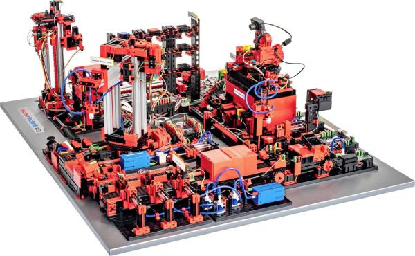 fischertechnik education 560840 Nauka fabryki 4.0 24 V z płytą przyłączeniową PLC Model treningowo-symulacyjny