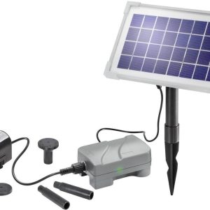 Esotec 101709 Rimini Plus Pompa solarna – zestaw z zapasowym akumulatorem Esotec 101709 Rimini Plus Pompa solarna – zestaw z zapasowym akumulatorem