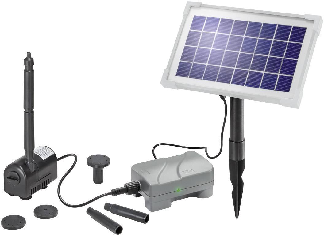 Esotec 101709 Rimini Plus Pompa solarna - zestaw z zapasowym akumulatorem - obrazek 1