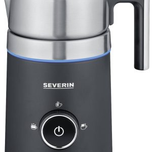 Spieniacz do mleka Severin SM 3585, stali szlachetnej (szczotkowanej), czarny (matowy), 500 W Spieniacz do mleka Severin SM 3585, stali szlachetnej (szczotkowanej), czarny (matowy), 500 W