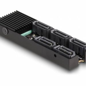 Delock 64051 64051 Konwerter interfejsów [1x M2 – 5x SATA]