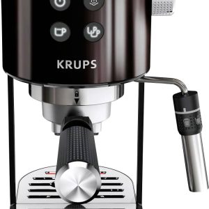 Krups EspressoVirtuoso+ XP444G Ekspres do espresso czarny z dyszą spieniającą mleko Krups EspressoVirtuoso+ XP444G Ekspres do espresso czarny z dyszą spieniającą mleko