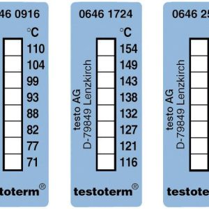 Paski do pomiaru temperatury testo testoterm 0646 0108 10 szt. Paski do pomiaru temperatury testo testoterm 0646 0108 10 szt.