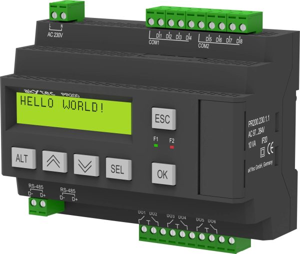 Kontroler PLC akYtec PR200-230.1.1 37C056 230 V/AC