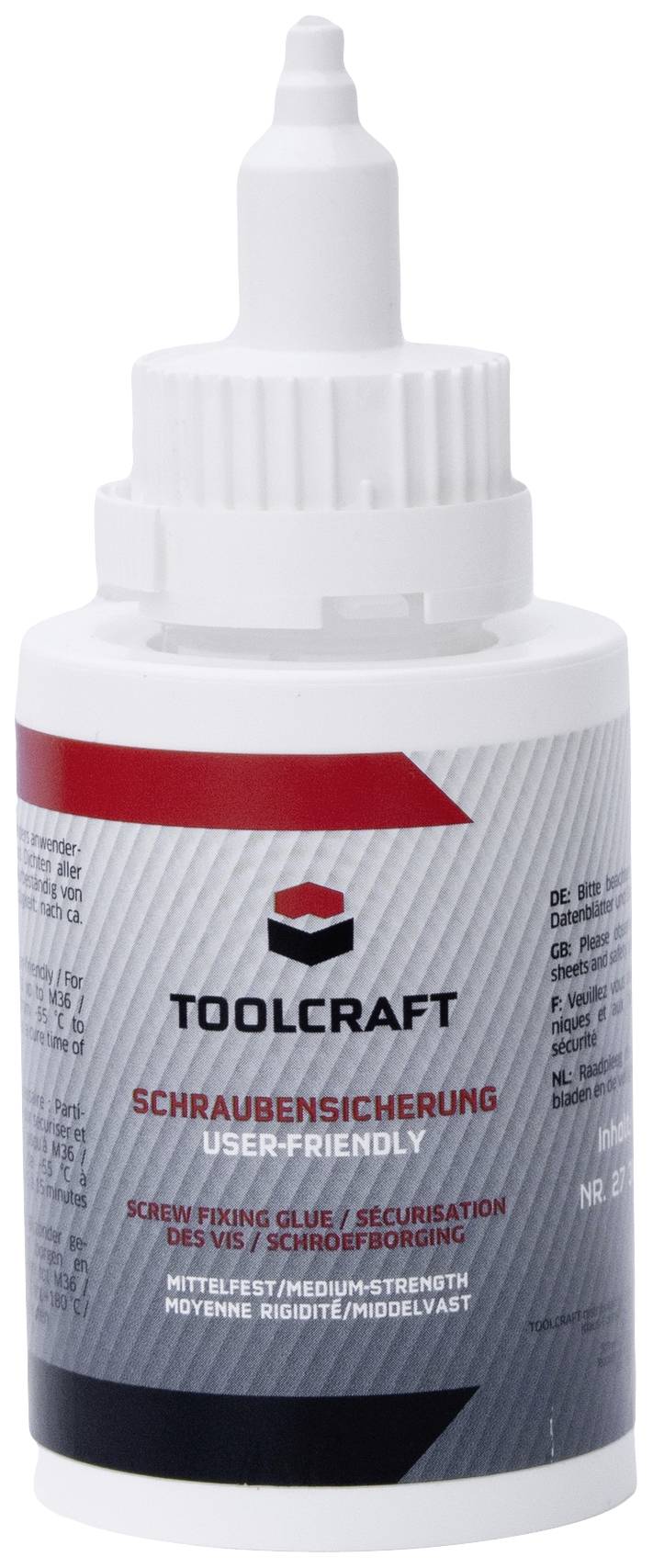 Klej do zabezpieczania gwintów TOOLCRAFT TO-8193909 50 ml - obrazek 1