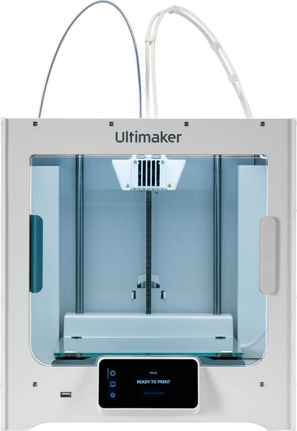 UltiMaker S3 Drukarka 3D podgrzewana taca na wydruk, podwójny system dysz (Podwójny ekstruder)
