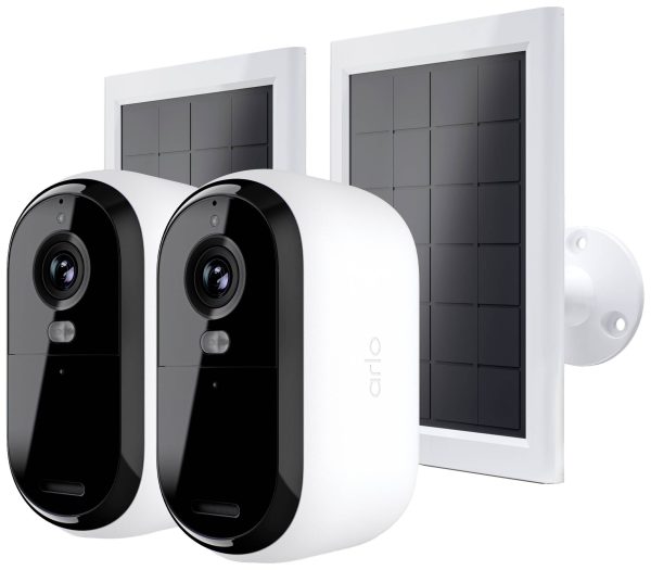 ARLO BUNDLE ESSENTIAL2 2K OUTDOOR CAMERA 2-PACK + 2-SOLAR PANEL VMK3250-100EUS IP-Zestaw monitorujący z 2 kamerami 2688