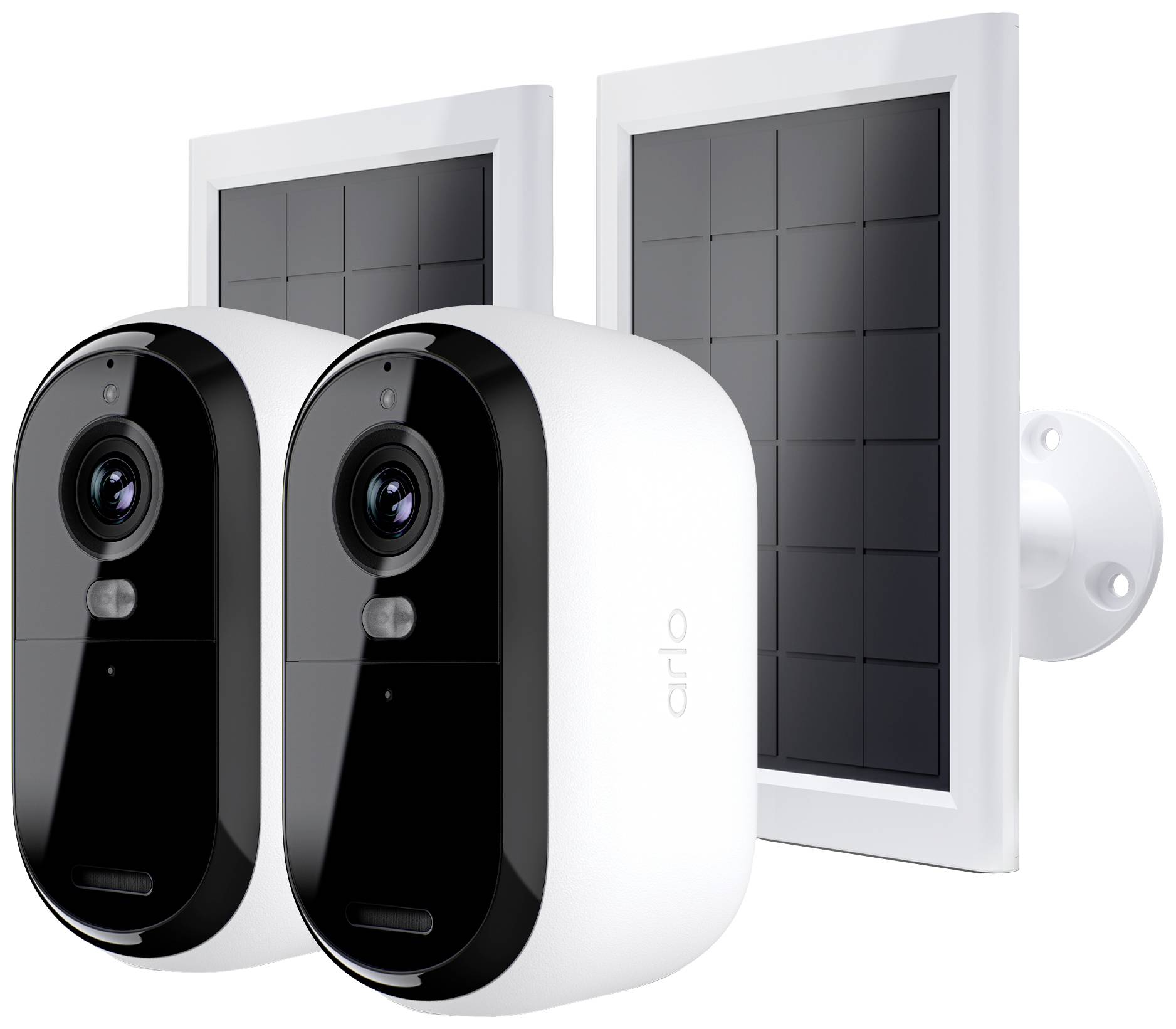 ARLO BUNDLE ESSENTIAL2 2K OUTDOOR CAMERA 2-PACK + 2-SOLAR PANEL VMK3250-100EUS IP-Zestaw monitorujący z 2 kamerami 2688 - obrazek 1