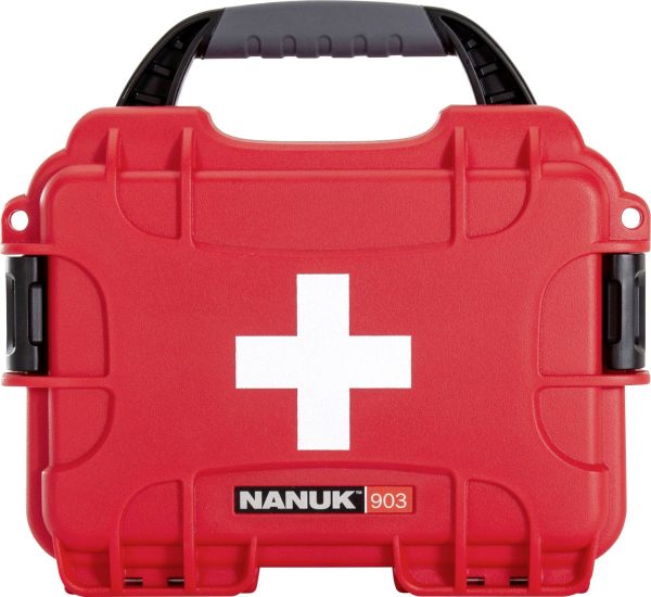 NANUK 903-FSA9 Apteczka pierwszej pomocy (pusta) 188 x 79 x 124 czerwony