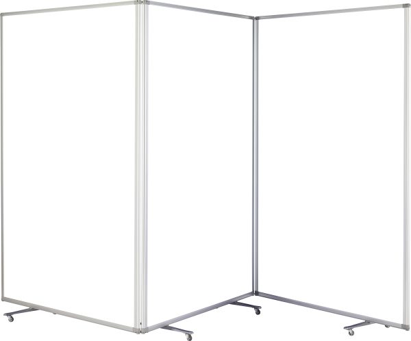 magnetoplan Meblościanka przeźroczysty poliwęglan, aluminium 1112051