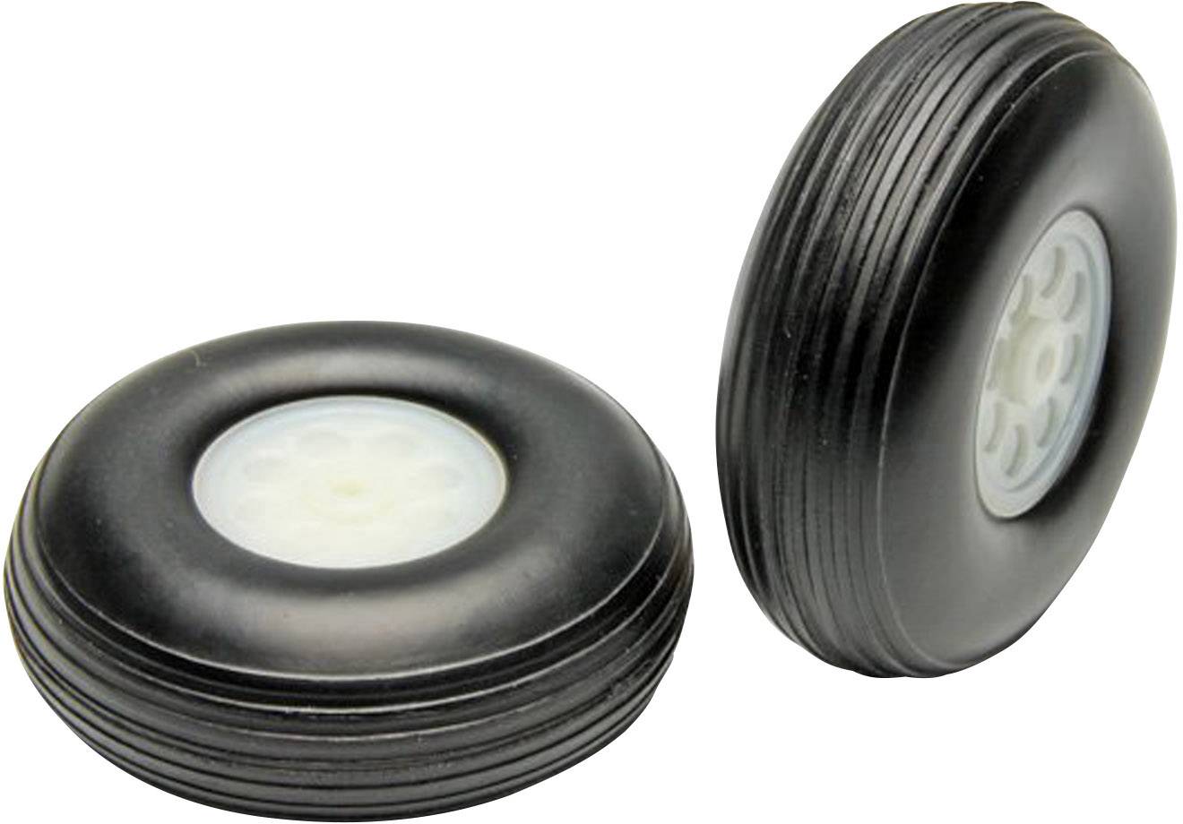 Pichler Modellbau Opony balonowe z felgą z tworzywa sztucznego 40 mm 2 szt. - obrazek 1