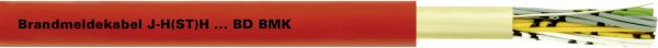 Kabel przeciwpożarowy LAPP J-H(ST)H…BD 2X2X0,8 BMK 30017798/100, 300 V, 4 x 9 mm, 100 m