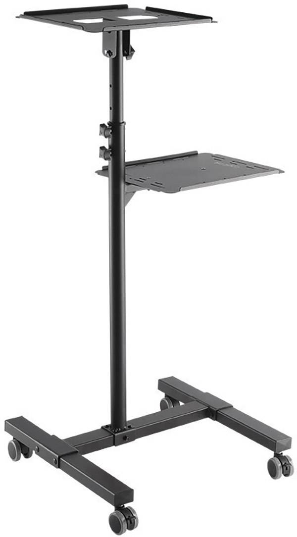 LogiLink BP0069 – regulowany wózek do projektora / laptopa 950-1450 mm, czarny