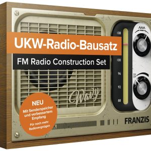 Radio retro fale metrowe (VHF) FRANZIS 67226-1 Od 14 lat Połaczenia wtykane Radio retro fale metrowe (VHF) FRANZIS 67226-1 Od 14 lat Połaczenia wtykane