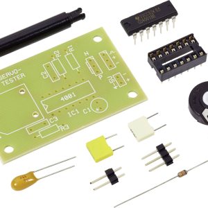 Tester serwa Concrad Electronic, zestaw