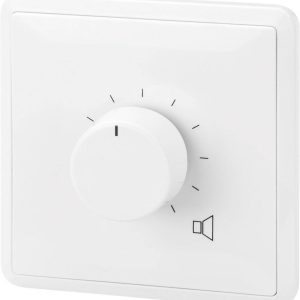 Monacor do wbudowania Regulator głośności ELA biały Monacor do wbudowania Regulator głośności ELA biały