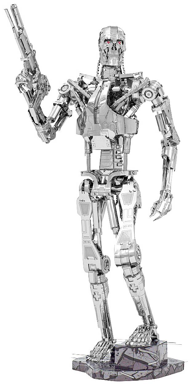 Zestaw konstrukcyjny Metal Earth Iconx Terminator - T-800 Endoskeleton - obrazek 1