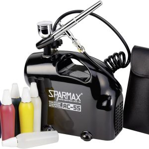 Zestaw startowy aerografu z kompresorem Sparmax SK-55 SK-55 Zestaw startowy aerografu z kompresorem Sparmax SK-55 SK-55