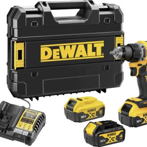 Wiertarko-wkrętarka akumulatorowa DEWALT DCD794P2T-QW+DCB182-XJ 18 V 5 Ah Wiertarko-wkrętarka akumulatorowa DEWALT DCD794P2T-QW+DCB182-XJ 18 V 5 Ah
