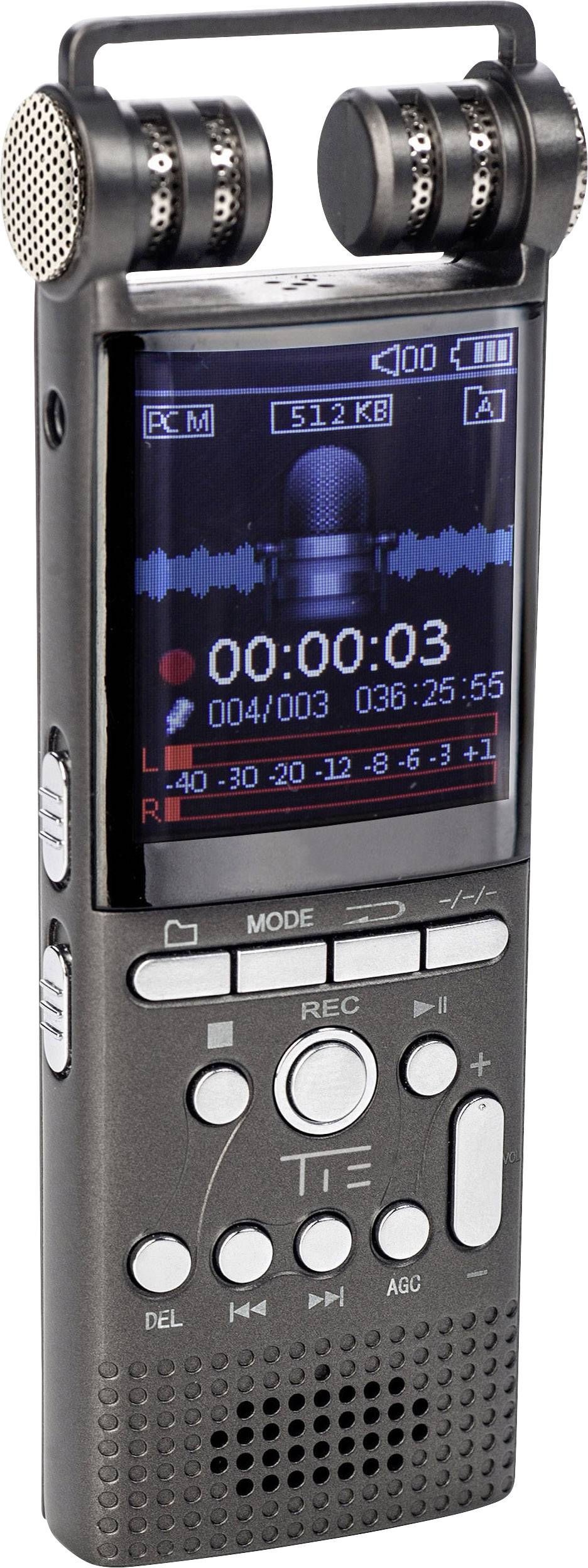 Rejestrator audio Tie Studio TX26 19-90030 czarny - obrazek 1