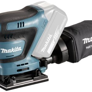 Makita MAKDBO480Z DBO480Z Szlifierka oscylacyjna akumulatorowa bez akumulatora 18 V 102 x 112 mm Makita MAKDBO480Z DBO480Z Szlifierka oscylacyjna akumulatorowa bez akumulatora 18 V 102 x 112 mm
