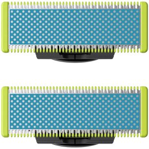 Philips Bodycare OneBlade Żyletki niebieski, zielony 2 szt. Philips Bodycare OneBlade Żyletki niebieski, zielony 2 szt.