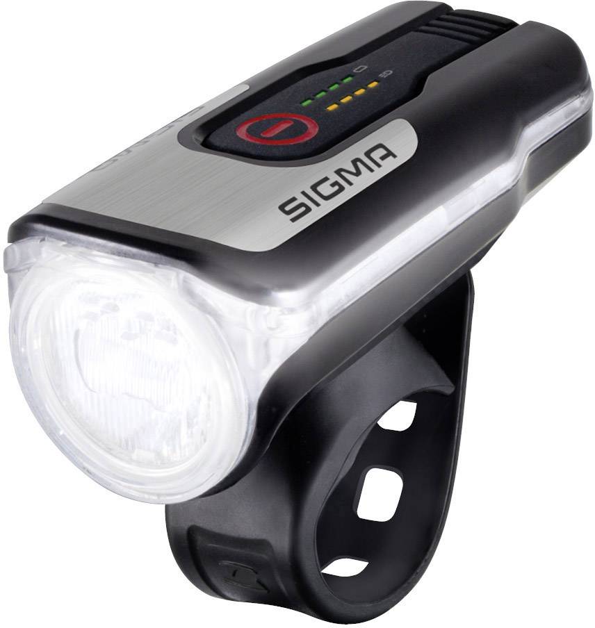 Sigma Lampa rowerowa przednia AURA 80 LED akumulatorowe czarny - obrazek 1
