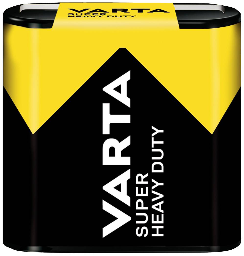 Bateria płaska, cynowo-węglowa Varta Longlife 4,5V, 2700 mAh - obrazek 1