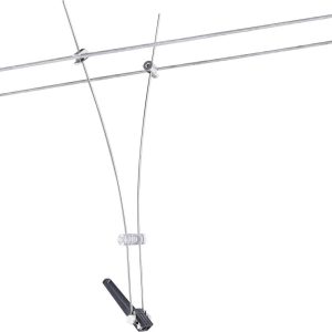 Lampa do systemu kablowego, niskonapięciowego Paulmann Comet GU5.3 50 W chrom Lampa do systemu kablowego, niskonapięciowego Paulmann Comet GU5.3 50 W chrom