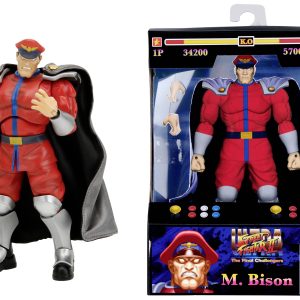 Figurka Jada Toys Street Fighter II M. Bison 6″. Figurka Jada Toys Street Fighter II M. Bison 6″.