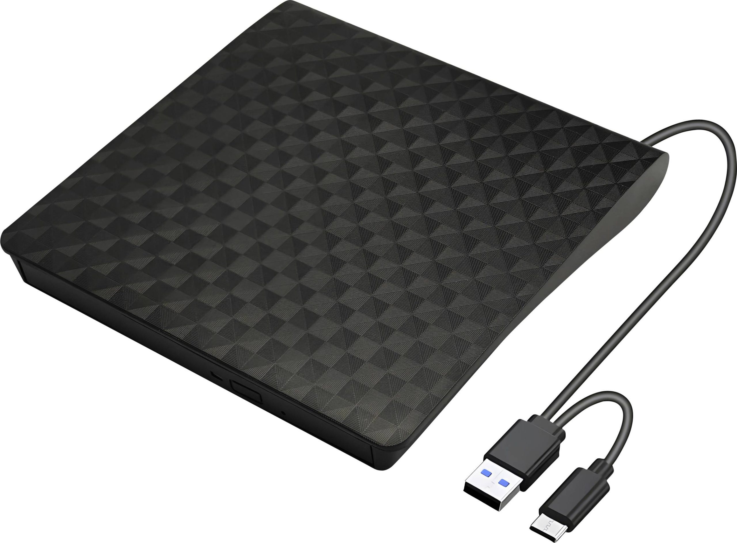 Xlyne Zewnętrzna nagrywarka Blue-ray USB-A, USB-C®, USB 2.0 czarny - obrazek 1