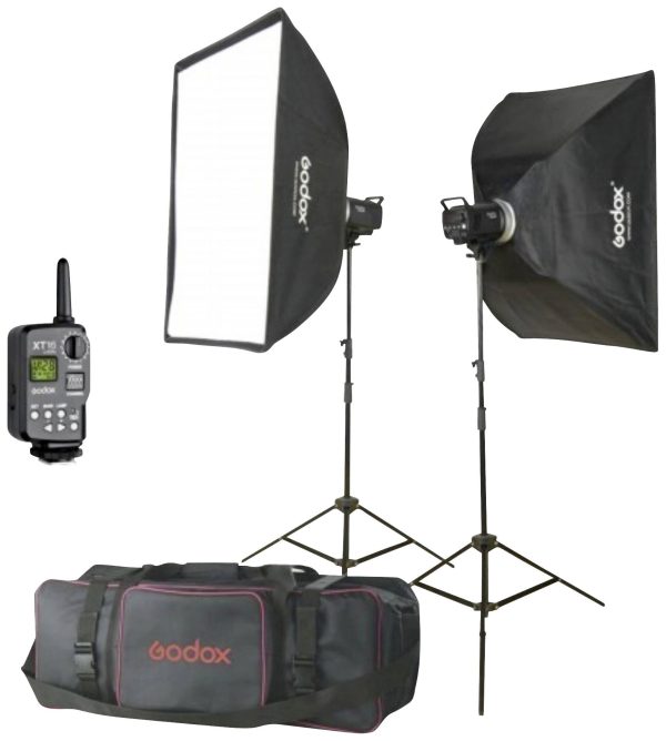Lampy studyjne Godox MS300-F Kit, 1 szt.