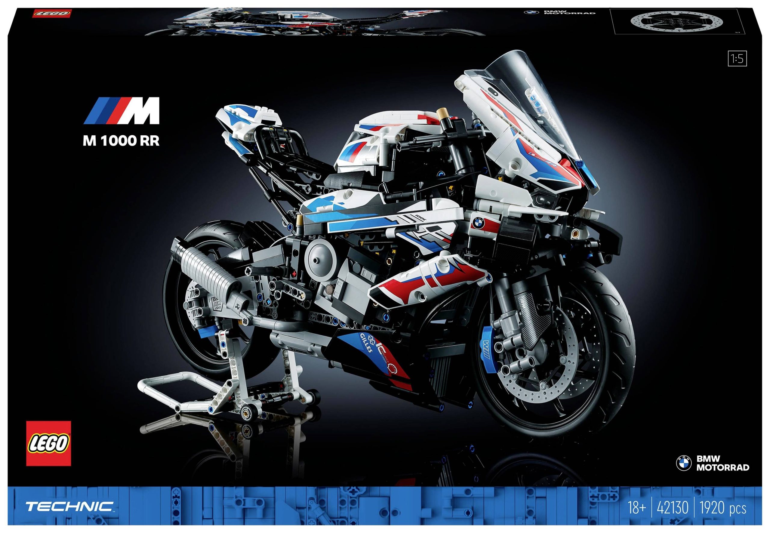 LEGO® TECHNIC 42130 BMW M1000RR 1 szt. - obrazek 1