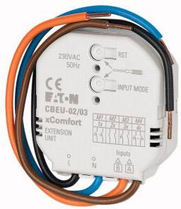 CBEU-02/03 Eaton xComfort Wejście binarne biały - obrazek 1
