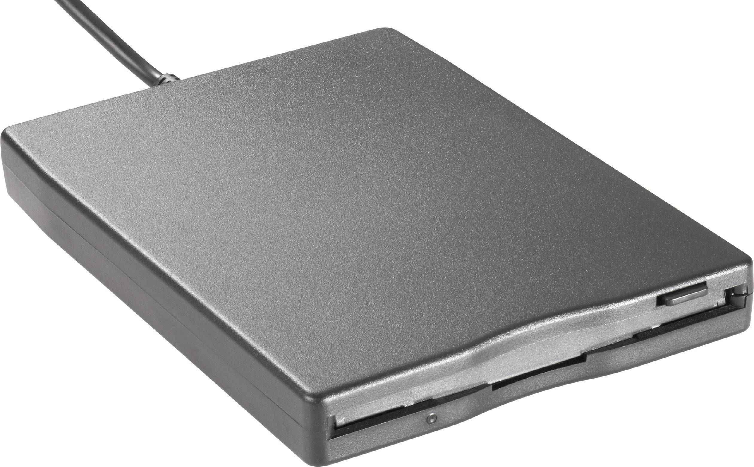 Stacji dyskietek USB REFURBISHED Renkforce RF-4755732, (D x S x W) 143 x 104 x 19 mm - obrazek 1