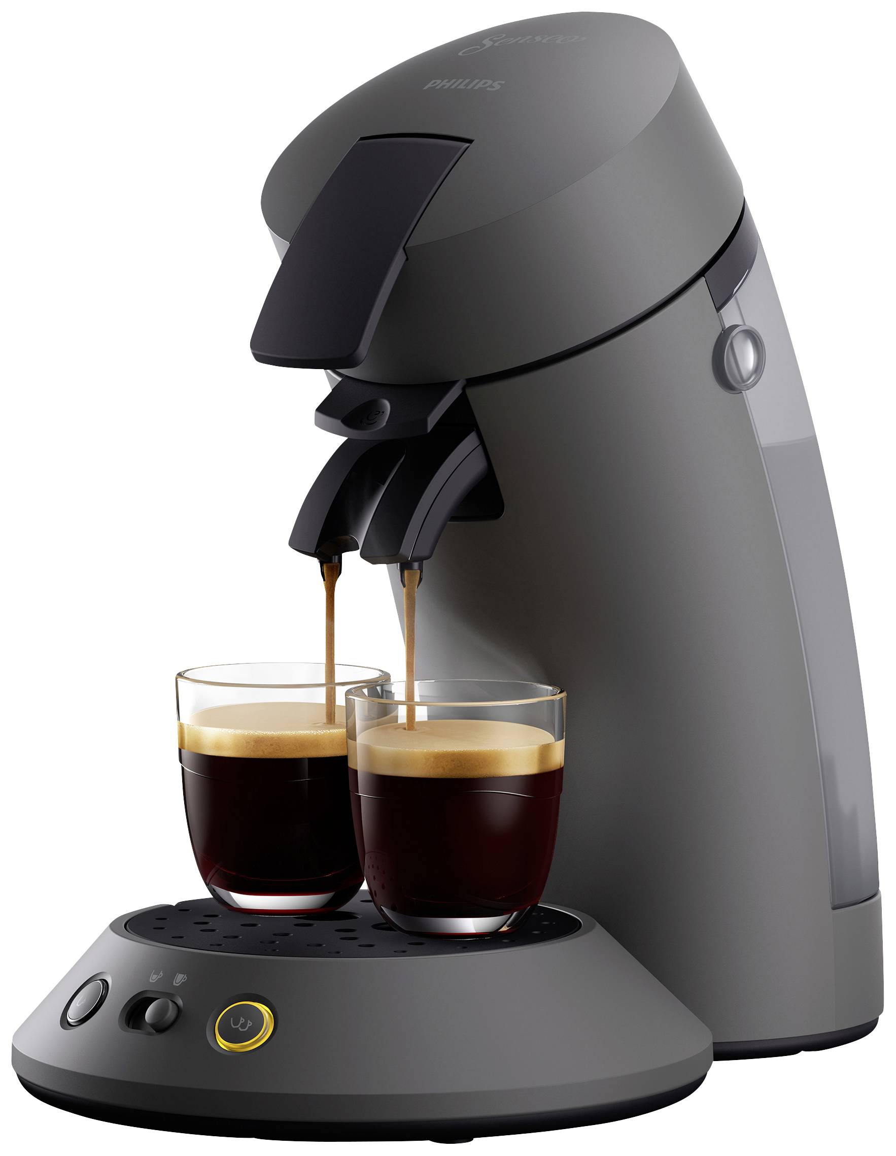 Philips Home SENSEO® Original Plus CSA210/50 Ekspres do kawy z podstawką szary - obrazek 1
