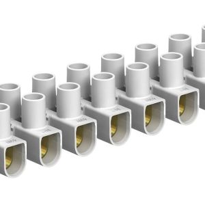 Zacisk rzędowy OBO Bettermann 2056372 – 10-10 mm², 76 CE WS, Ilość styków: 12, 1 szt., biały Zacisk rzędowy OBO Bettermann 2056372 – 10-10 mm², 76 CE WS, Ilość styków: 12, 1 szt., biały