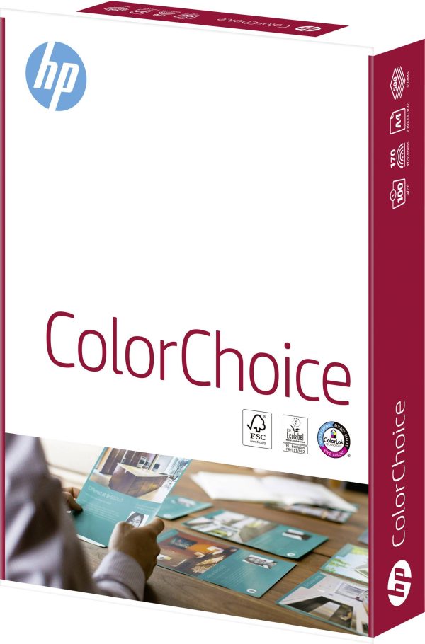 HP Colour Choice CHP751 Papier do drukarek laserowych DIN A4 100 g/m² 500 ark. biały