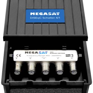 Przełącznik DiSEqC MegaSat DiSEqC 4/1 Pro 0600137, 1 szt. Przełącznik DiSEqC MegaSat DiSEqC 4/1 Pro 0600137, 1 szt.