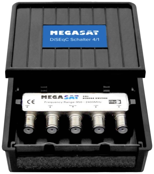 Przełącznik DiSEqC MegaSat DiSEqC 4/1 Pro 0600137, 1 szt.