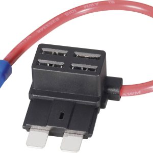 Adapter bezpiecznika płaskiego TRU COMPONENTS TC-10091228, 1 szt. Adapter bezpiecznika płaskiego TRU COMPONENTS TC-10091228, 1 szt.