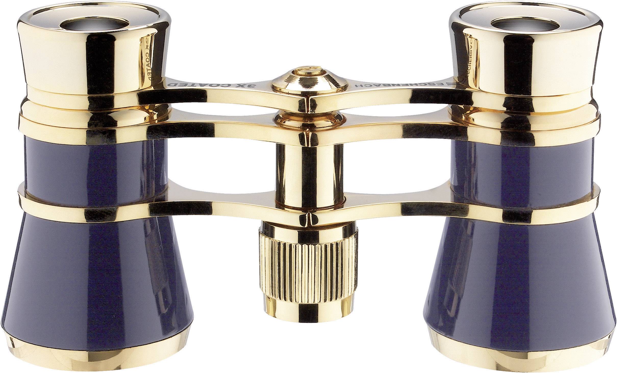 Lornetka teatralna Eschenbach Glamour 3 x 25 mm granatowy - obrazek 1